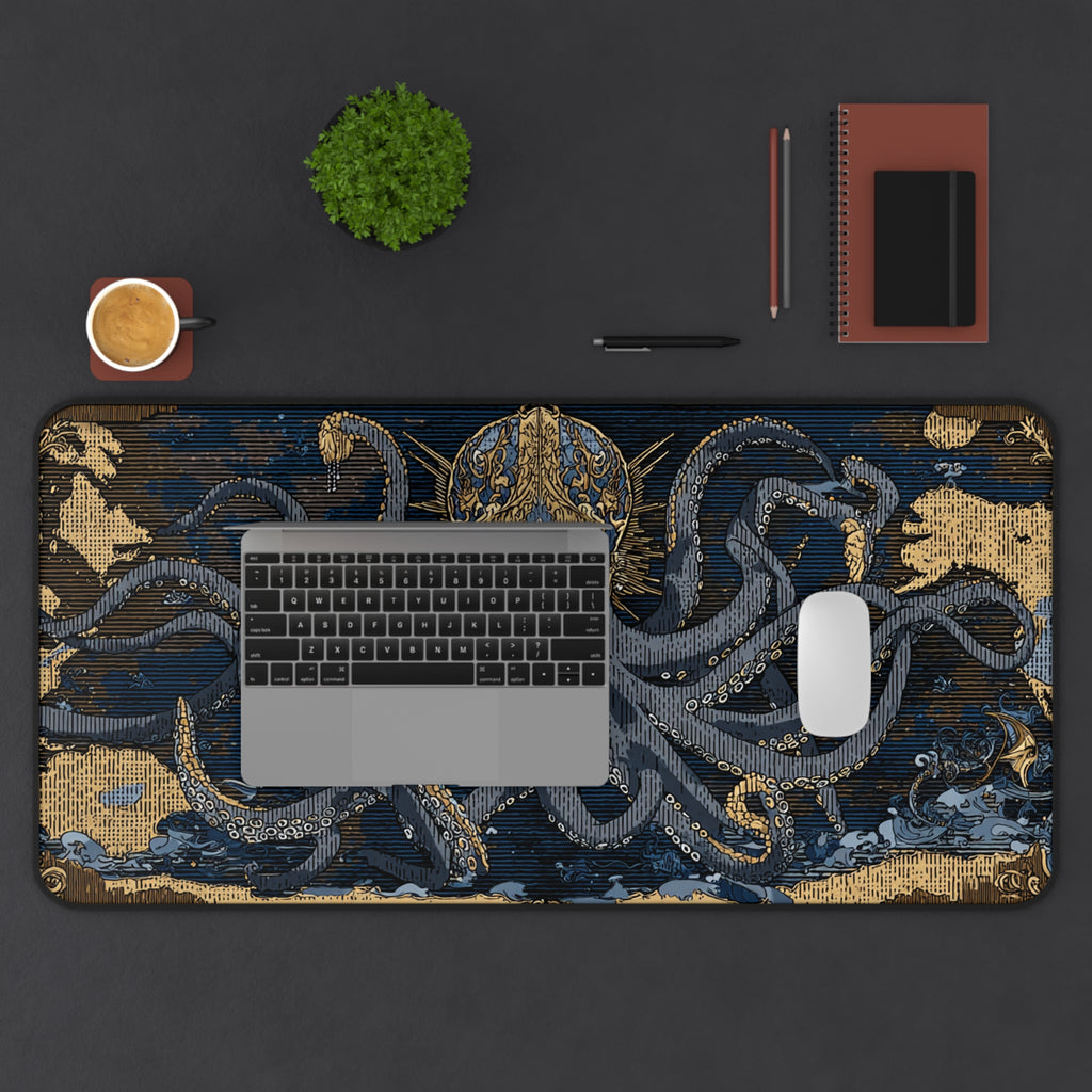 Cthulhu World Conqueror - Gaming Desk Mat (16"x32")