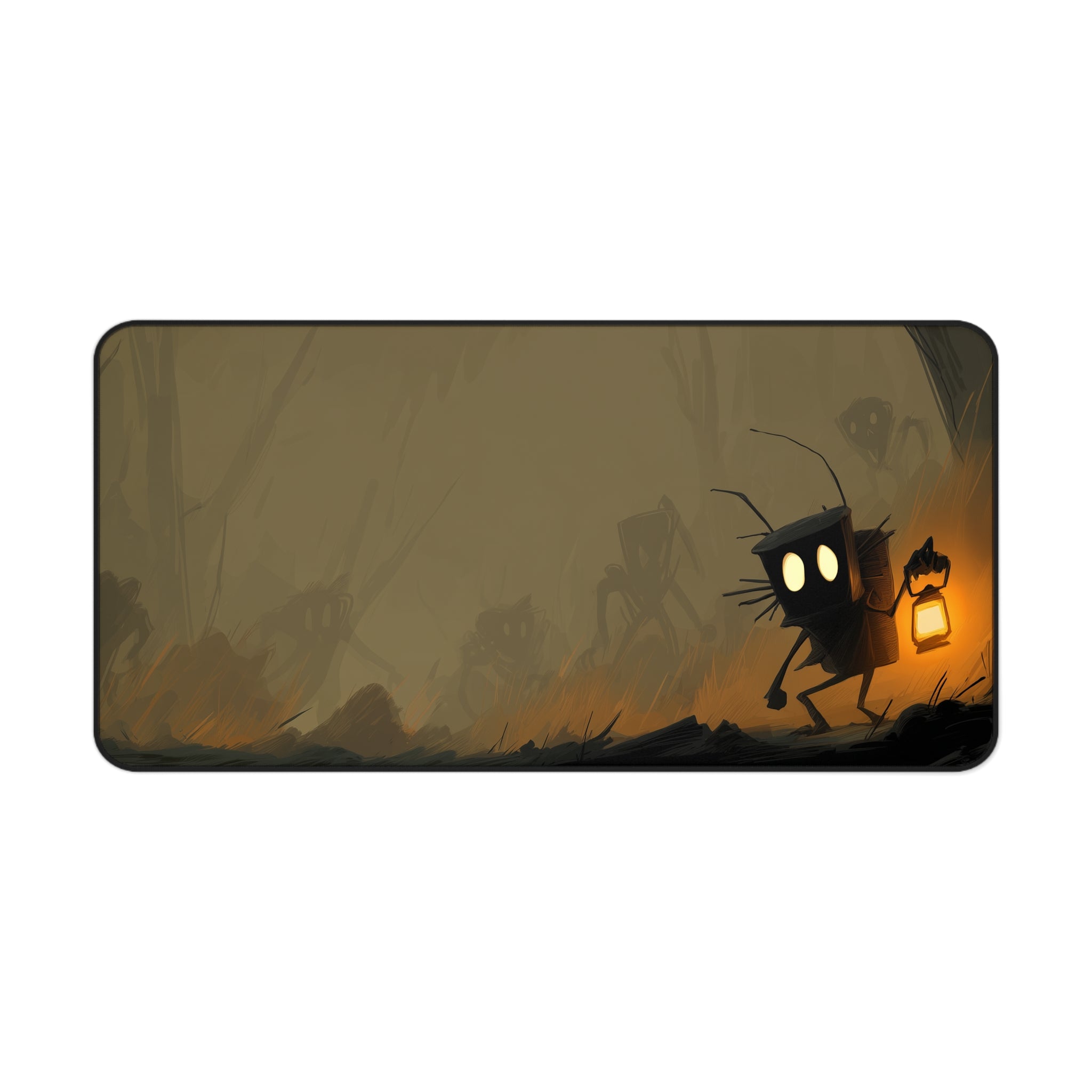 Light in the Looming - Gaming Desk Mat (16"x32")