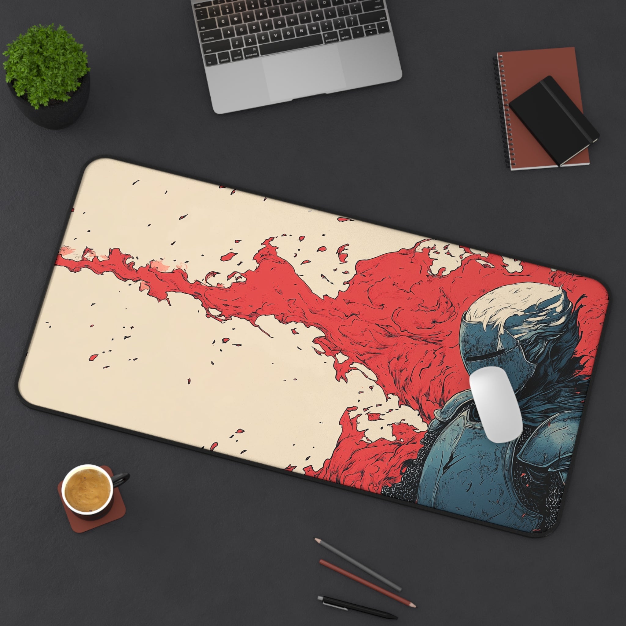 Last Stand - Gaming Desk Mat (16"x32")