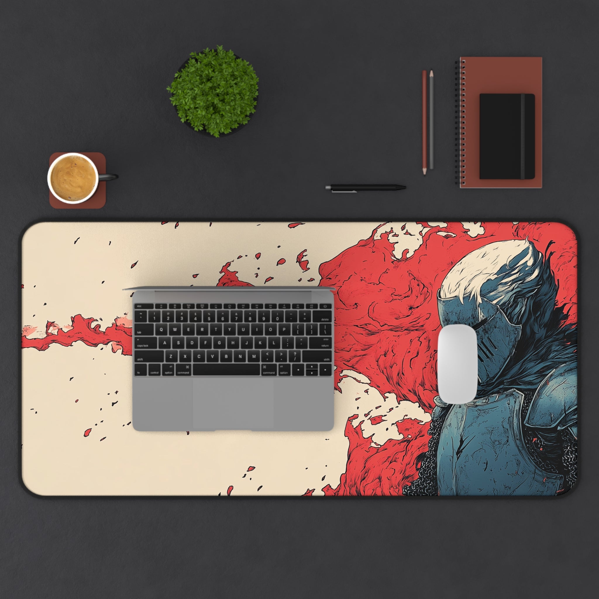 Last Stand - Gaming Desk Mat (16"x32")