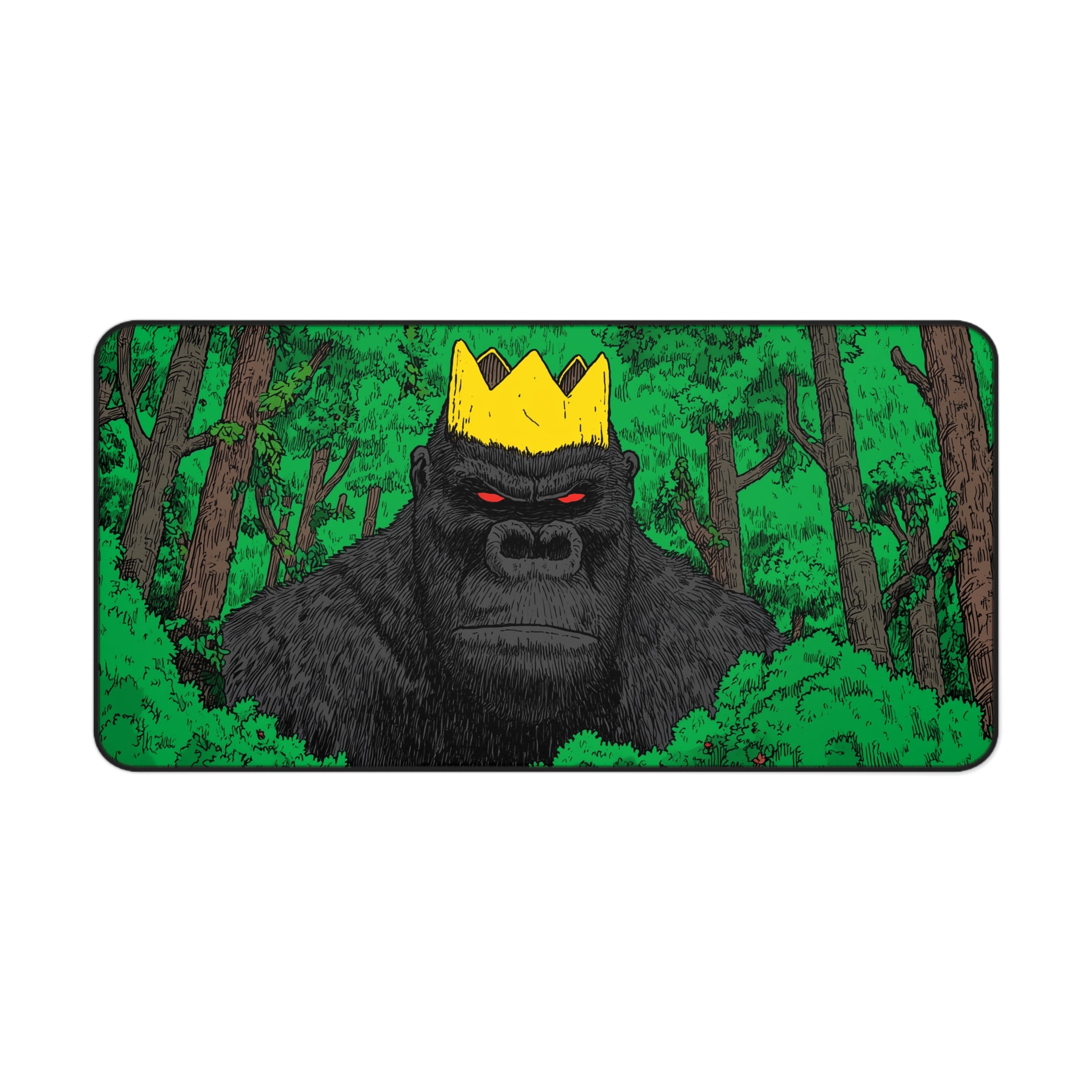 The King - Gaming Desk Mat (16"x32")