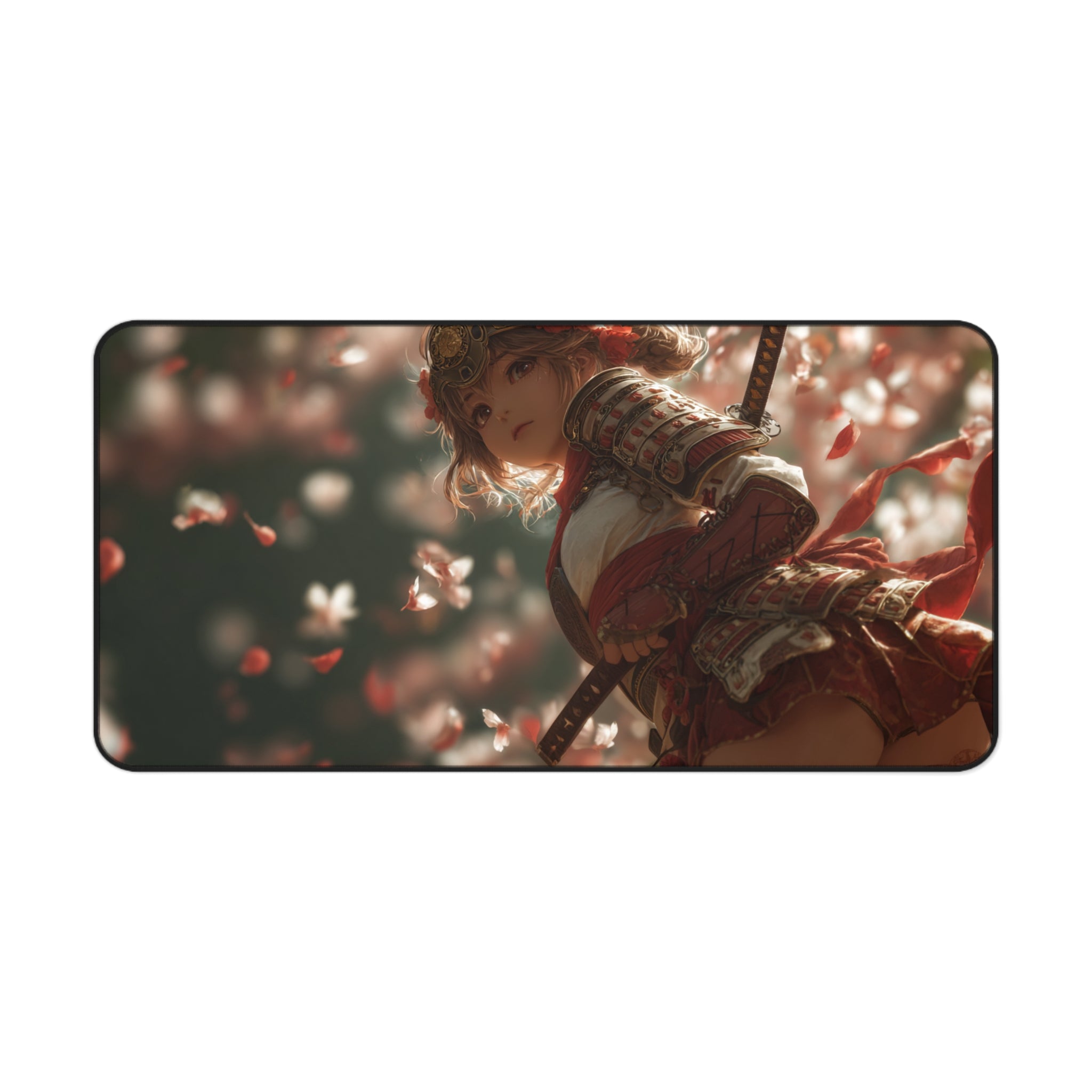 Blossom Blade - Gaming Desk Mat (16"x32")
