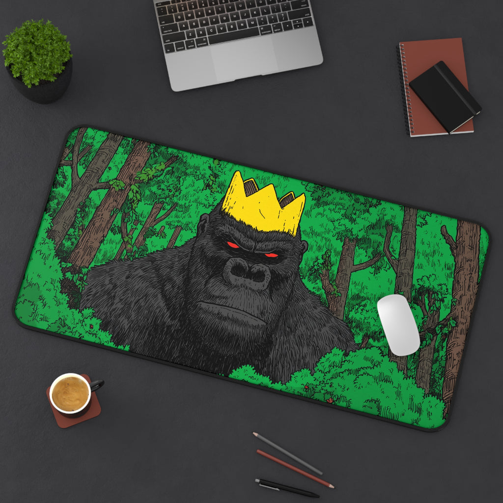 The King - Gaming Desk Mat (16"x32")
