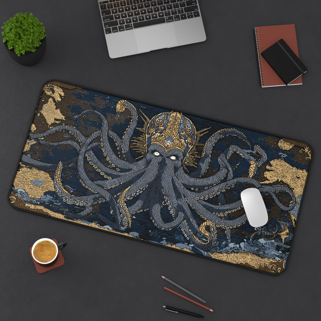 Cthulhu World Conqueror - Gaming Desk Mat (16"x32")