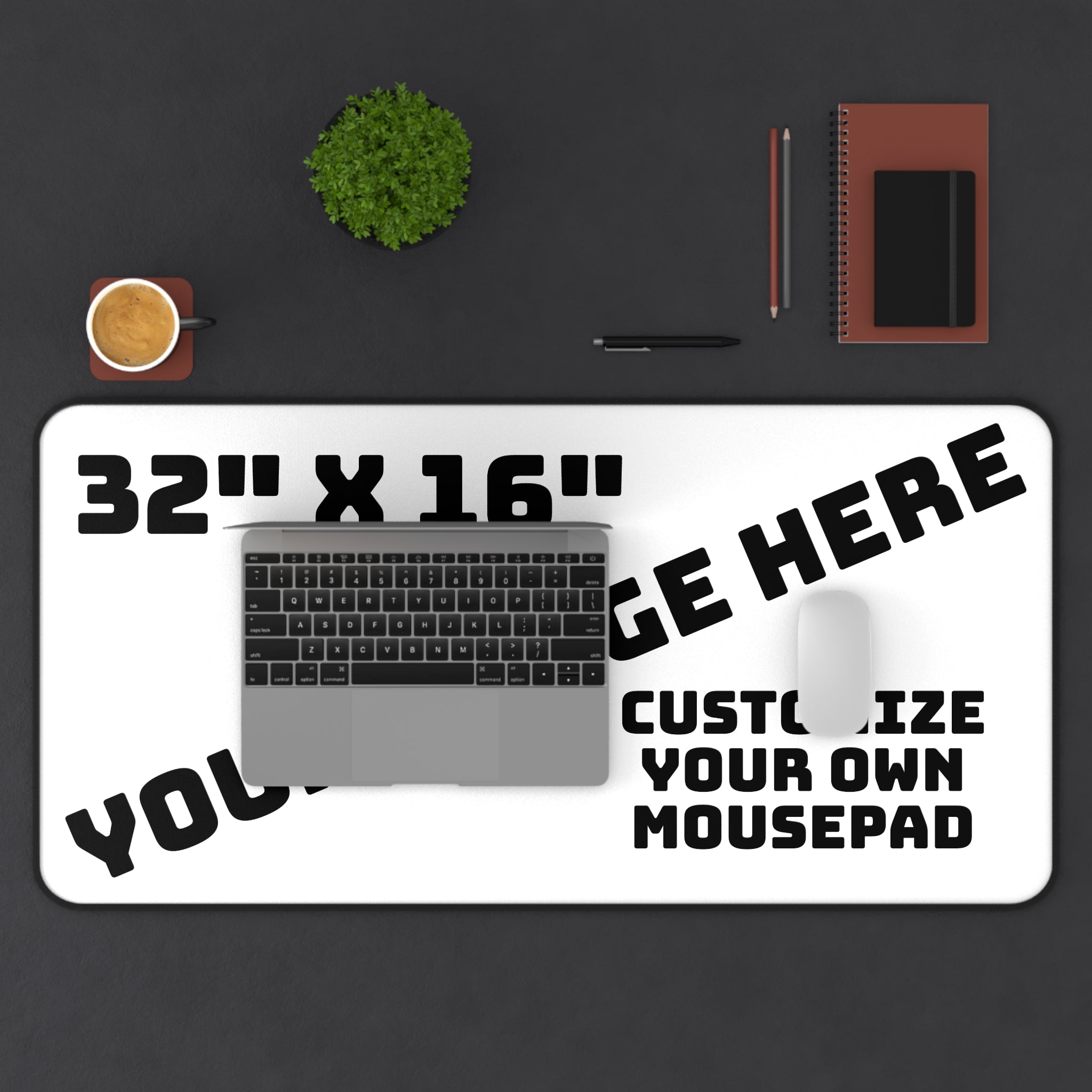 Custom Design - Gaming Desk Mat (16"x32")