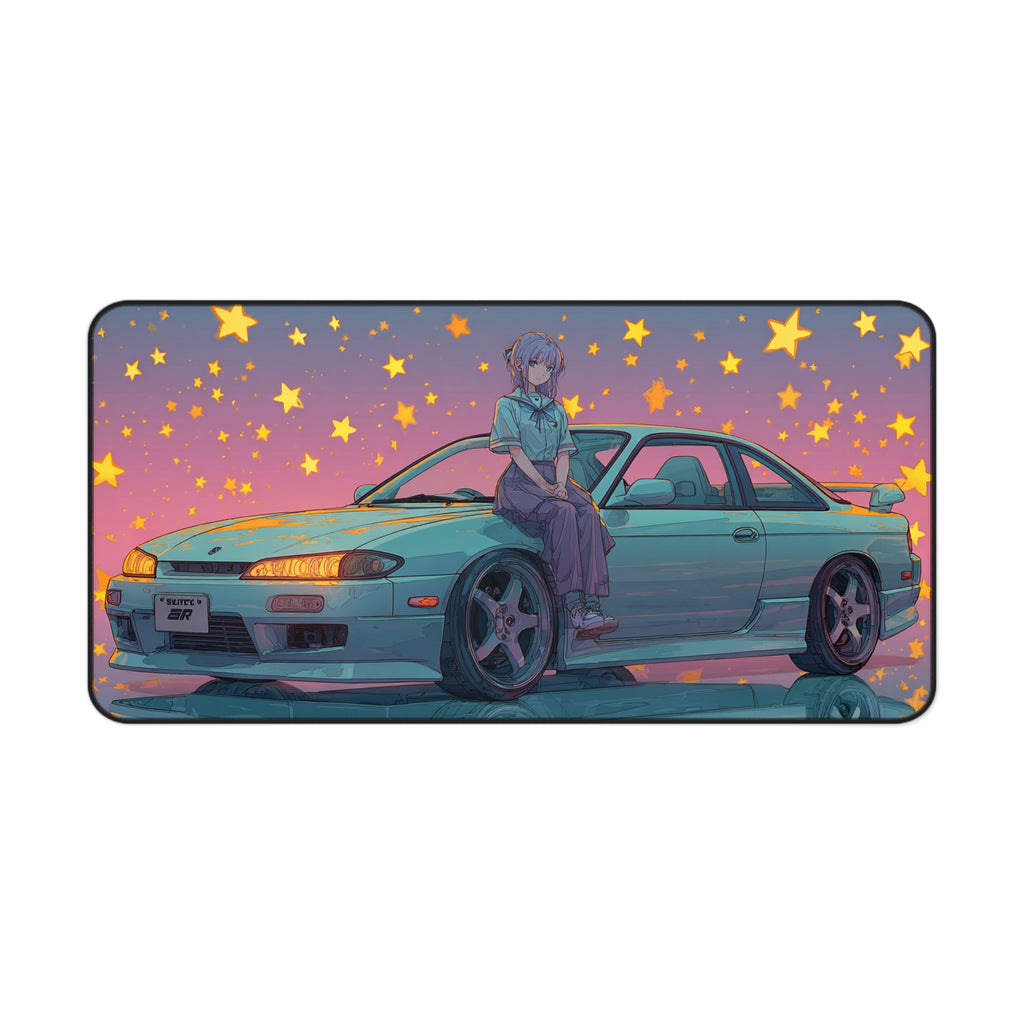 Starlight Drift Dreams - Desk Mat (16"x32")