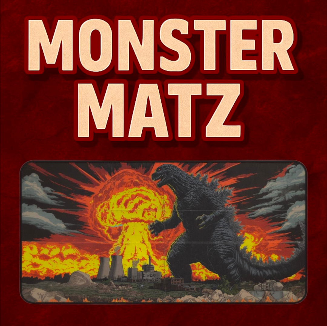 Atomic King - Gaming Desk Mat (16"x32")