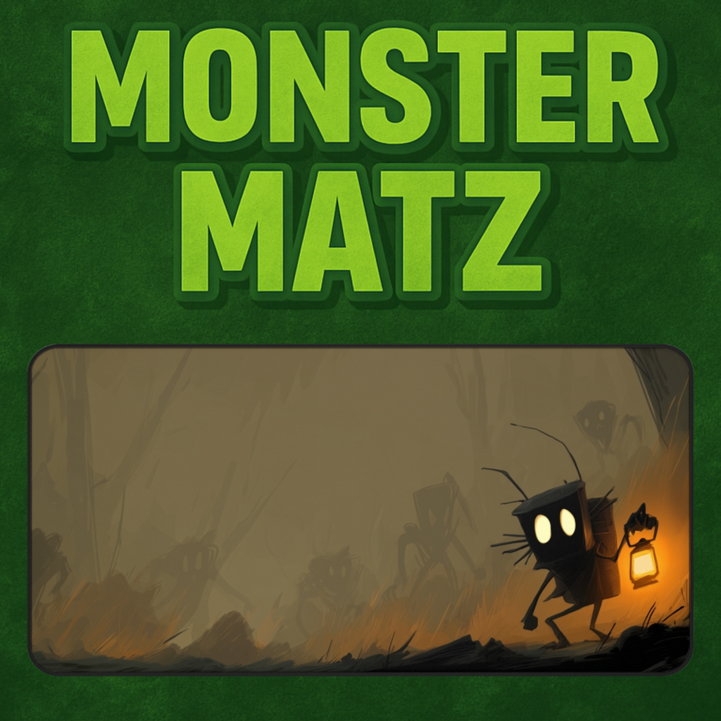 Light in the Looming - Gaming Desk Mat (16"x32")